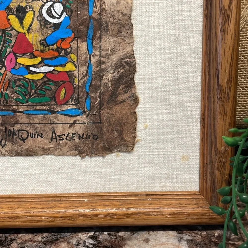 Joaquin Ascencio Mexican Folk Art painting